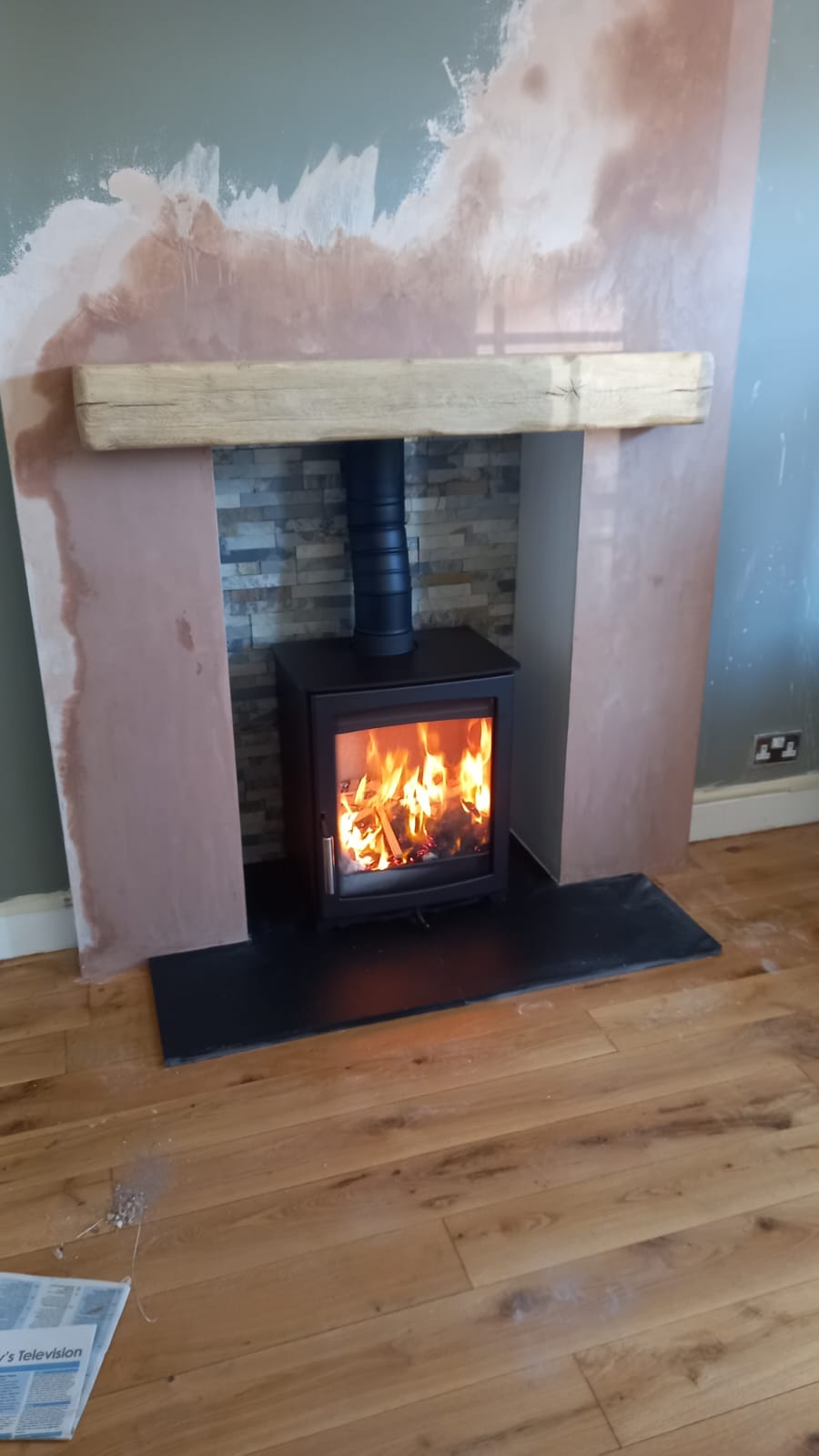 Stove Installation Project