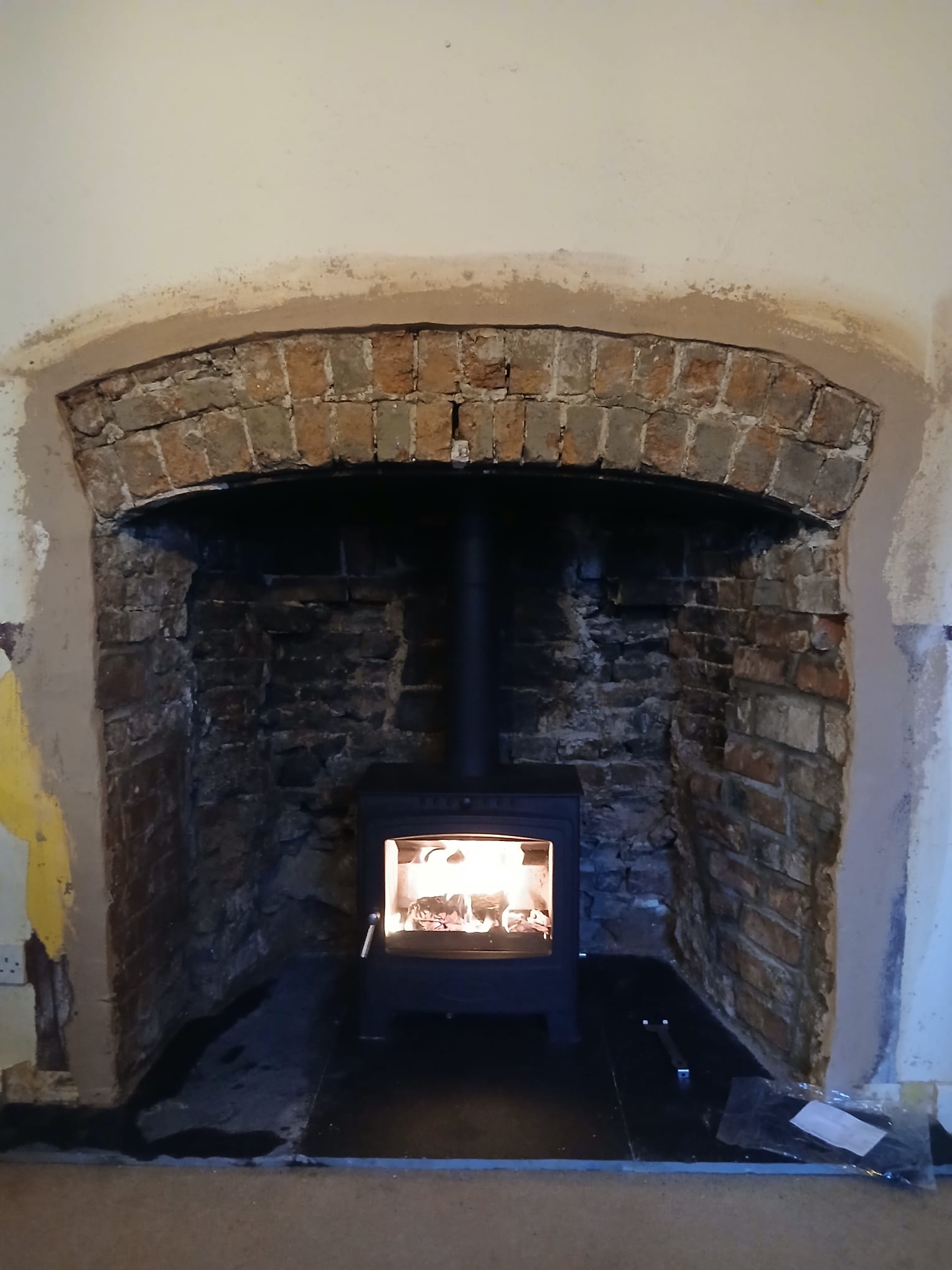 Stove Installation Project