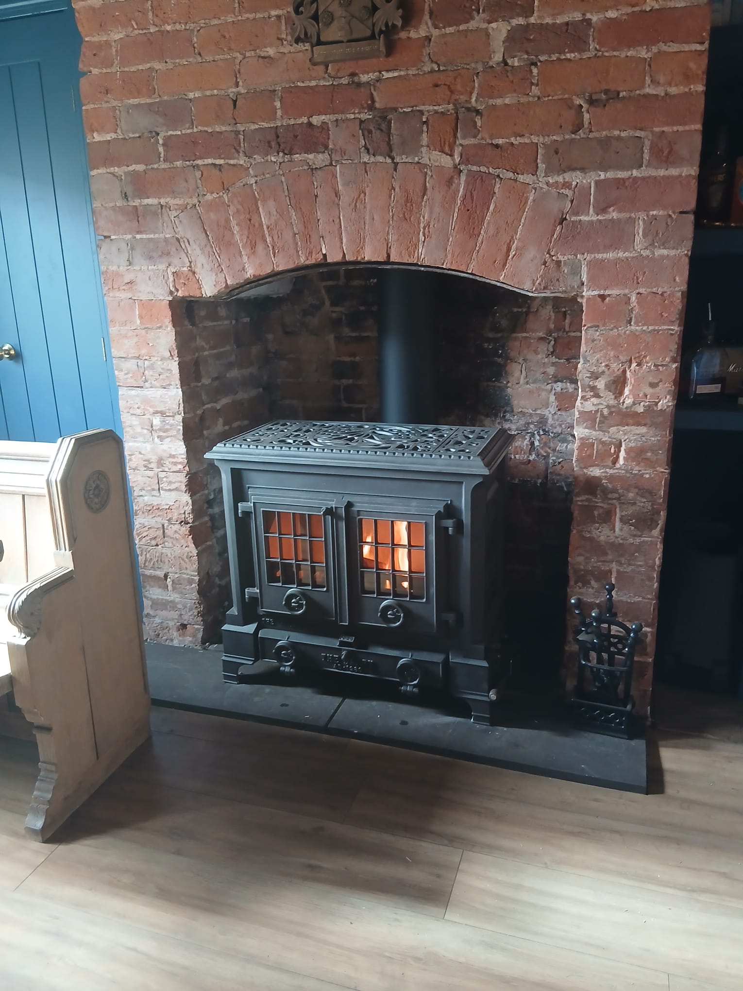 Stove Installation Project
