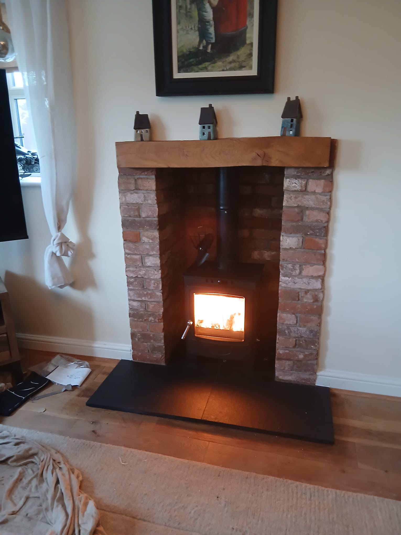 Stove Installation Project